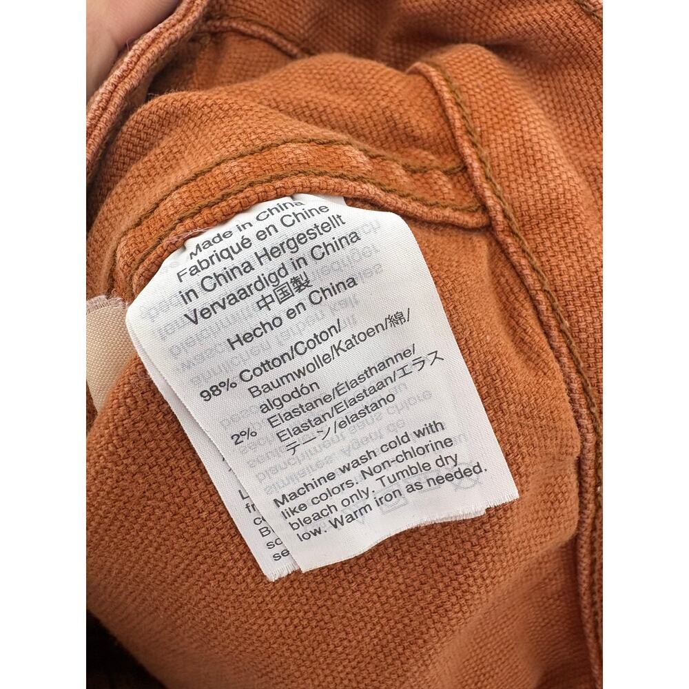 Madewell Emmett Wide Leg Crop Pants Size 26 Burnt Sienna Stretch Bohemian - Picture 6 of 13